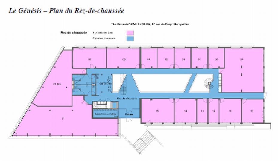 Bureau Montpellier 414m² Location bureau Montpellier Hérault OLBUR2313967 29